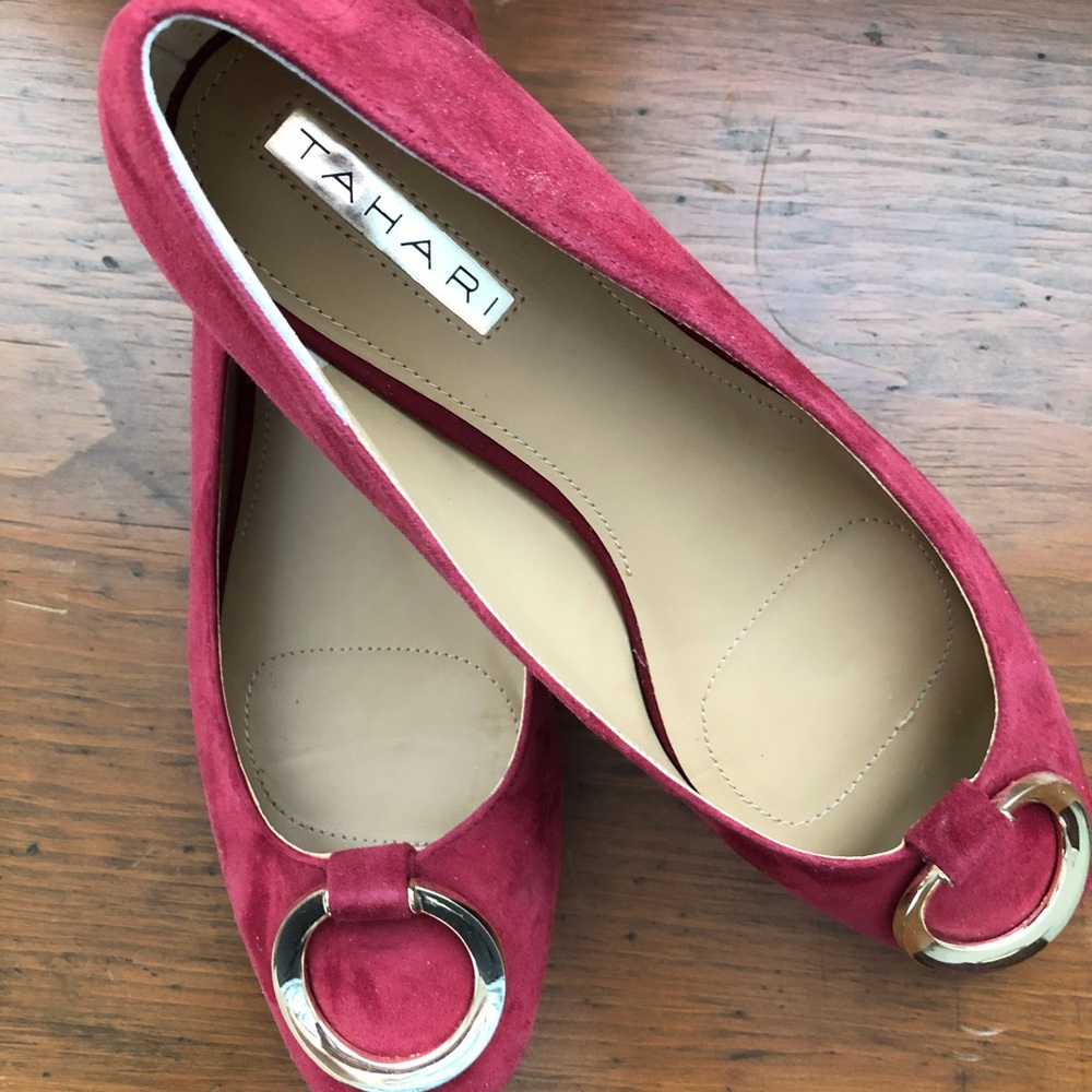 Tahari ballet flats